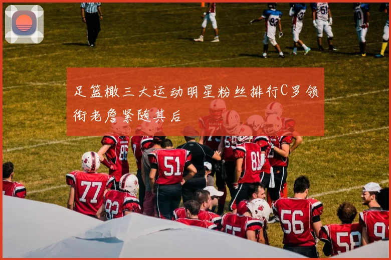 足篮橄三大运动明星粉丝排行C罗领衔老詹紧随其后